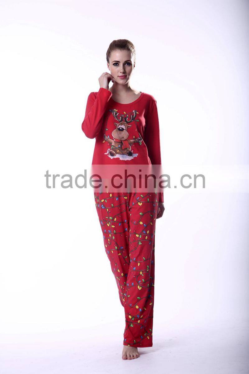 Women 100% cotton spring hot sleep home sleepwear