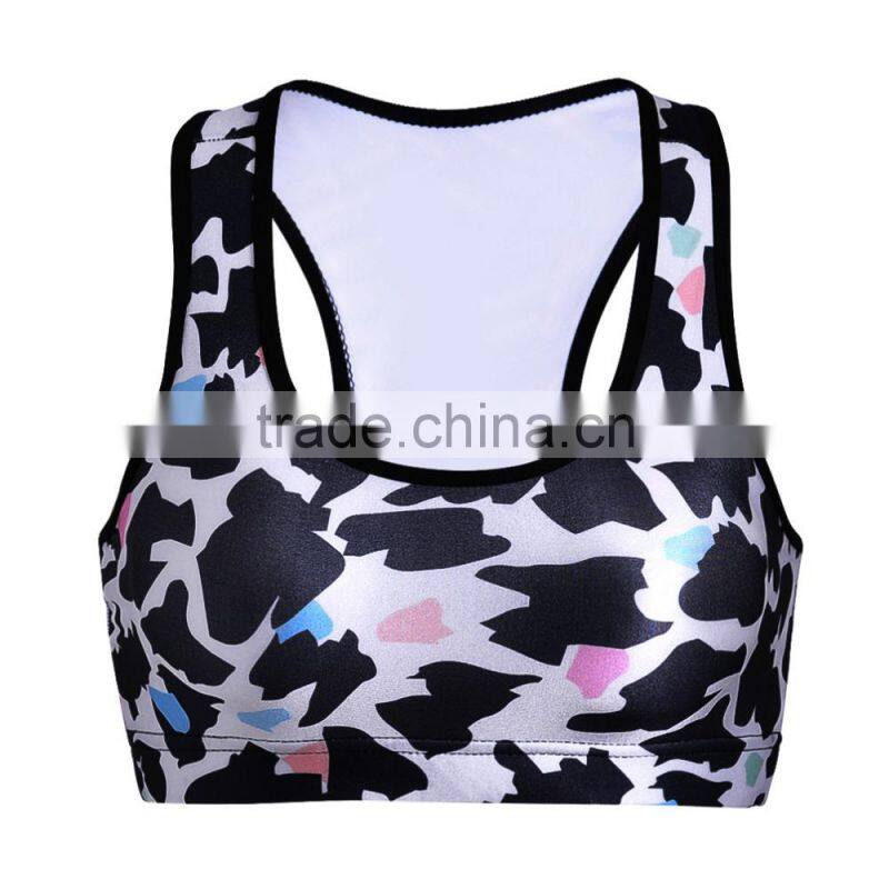 2015 Oeko Comfortable Quick Dry Breathable for women fitness wear Lady's Sports Bra S131-67