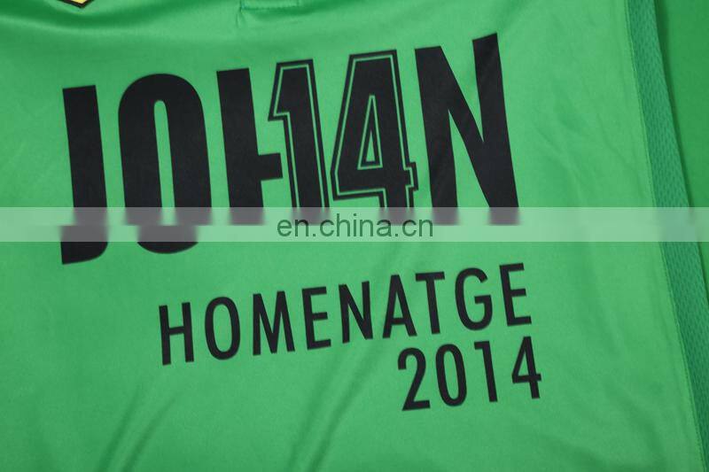 Sublimation mens soccer training suits unisex green training jersey kit