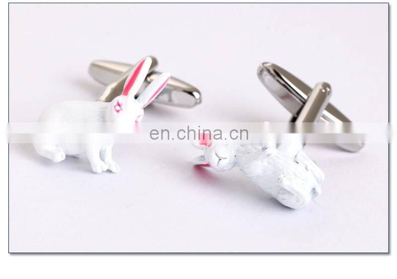 Novelty Little Rabbit Shirt Cufflinks