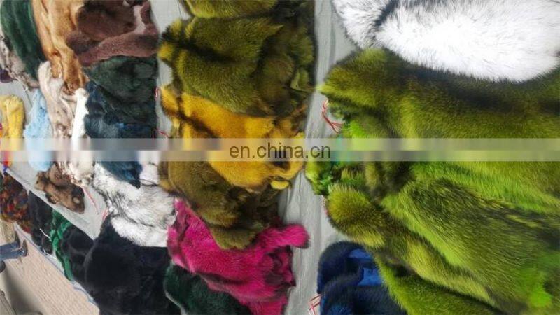 Raccoon Fur Skin /Fur Skin / Real Raccoon Material Fur Skin for Garment Fur Plates