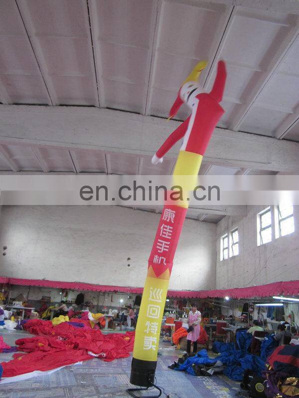 multicolor outdoor & indoor air dancer,advertising inflatable air dancer of clown
