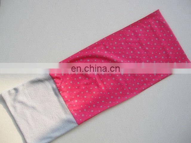 Promotional colorful seamless bandana 100% microfiber multifunctional bandana magic scarf