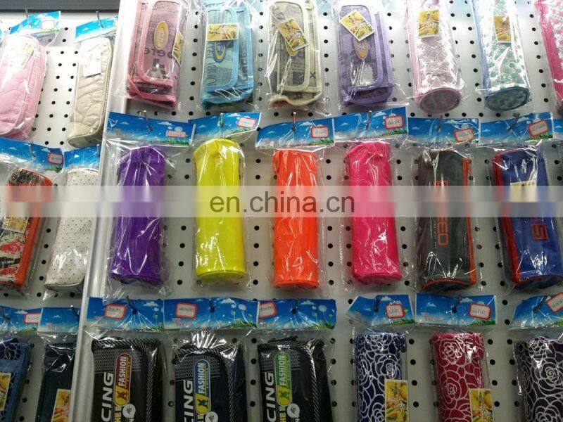 customized school children imagine zipper case canvas pencil pouch