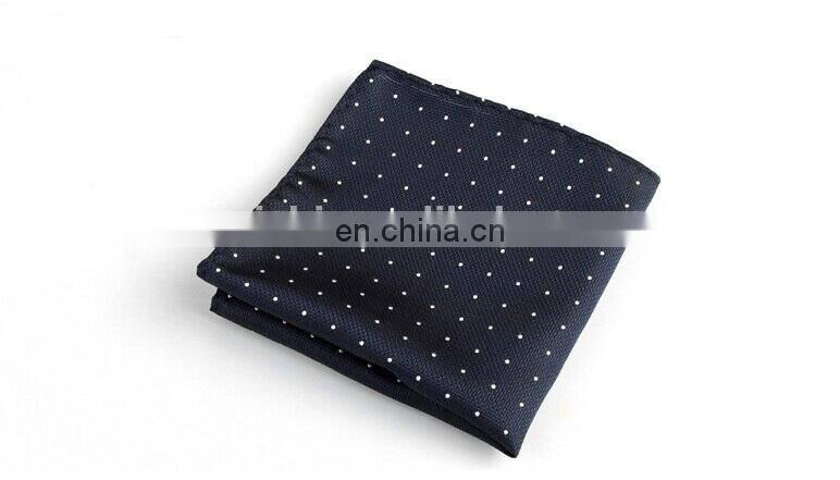 latest design 100% silk pocket square 25*25 cm