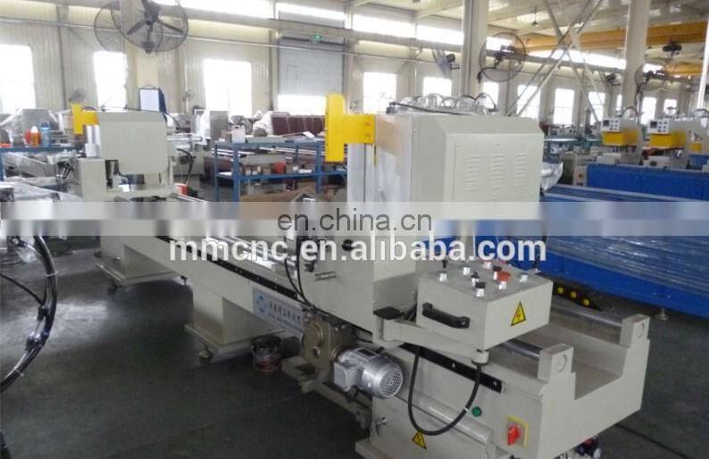 Double head cutting saw for aluminum&PVC profile cutting machine for aluminum&PVC profile