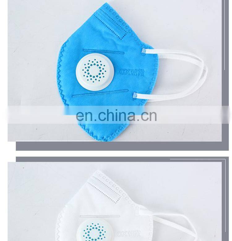 PM2.5 Disposable Non-woven Fabric Nose Mask  Half Dust Mask Respirator