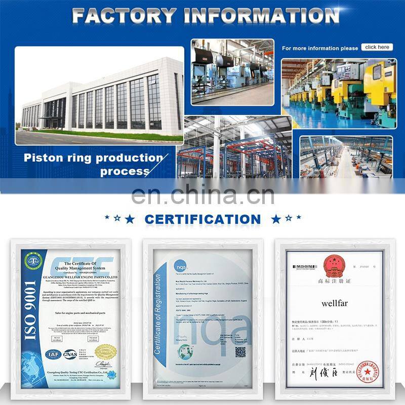 WellfarQSL 6L ISL Engine Spare Parts Upper gasket kit For 6l cummins