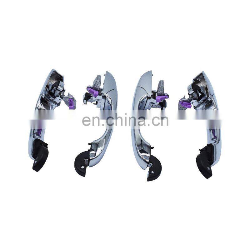 4Pcs Outer Door Handle Chrome For Chrysler 300 C 05-10 Dodge Magnum 05-08 4589009AH 4589009AD 4589009AG