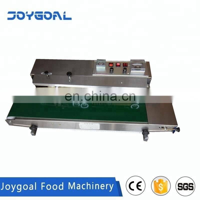 Shanghai Joygoal aluminum foil plastic bag heat sealing machine heat sealing thermal bopp film