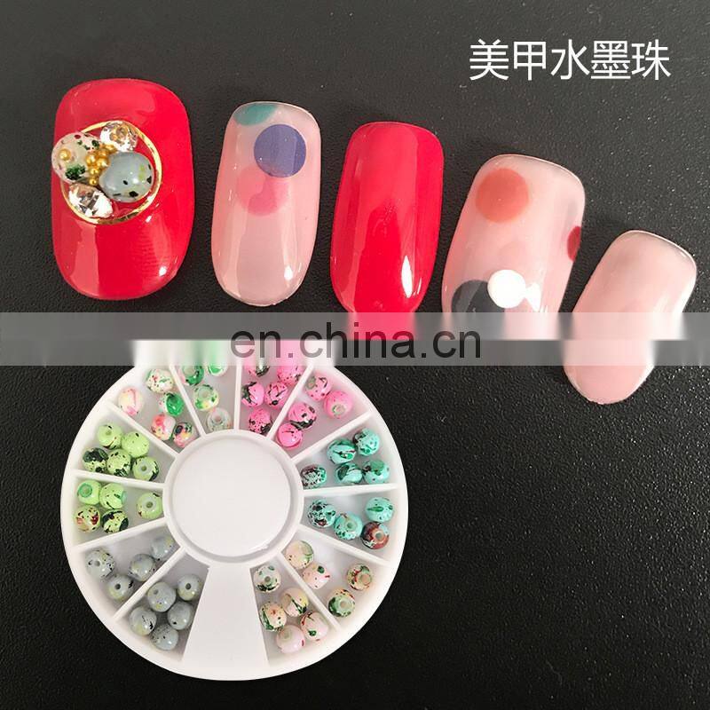 Ink Beads Nail Decoration Diamond Crystal Rhinestone for nails