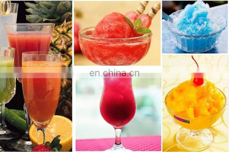 China Manufacture Commercial Machinery Electric Juice Ice Slush Machine 3 Heads