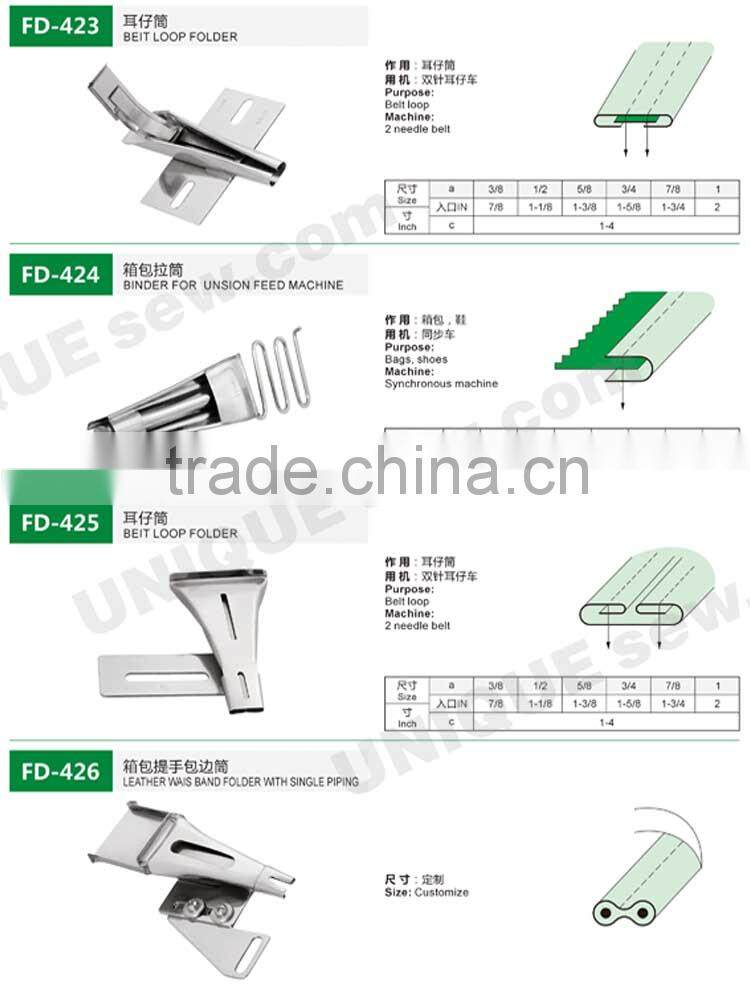 Folder/Binder for sewing machine 4