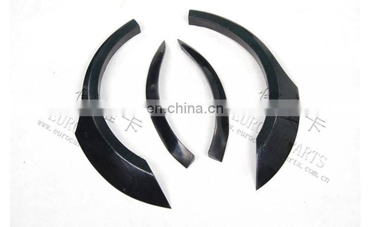 C-CLASS W204 C63 A style Sedan to Black Series style body kit 07~14y FRP front and rear bumpers side skirts fenders muffler