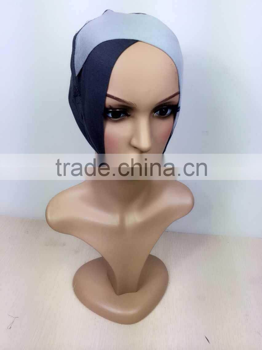 U079 fashion convenient Turban cotton muslim underscarfs