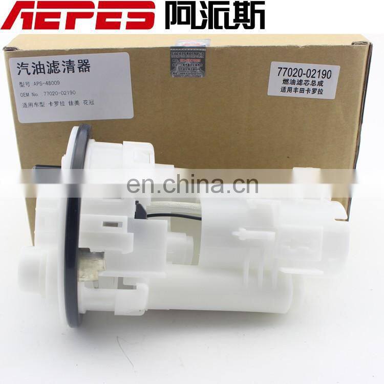 APS-48009 car parts fuel filter 77020-02190 for COROLLA CAMRY