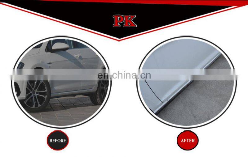 For Volkswagen VW Golf7 MK7 MK7.5 Reline carbon fiber side skirt 14-18