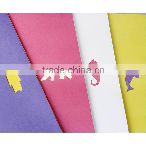 Hollow animal notebook craft paper notebook student exercise softcover school notebook