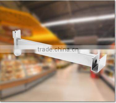 Metal chrome rectangle tube holder