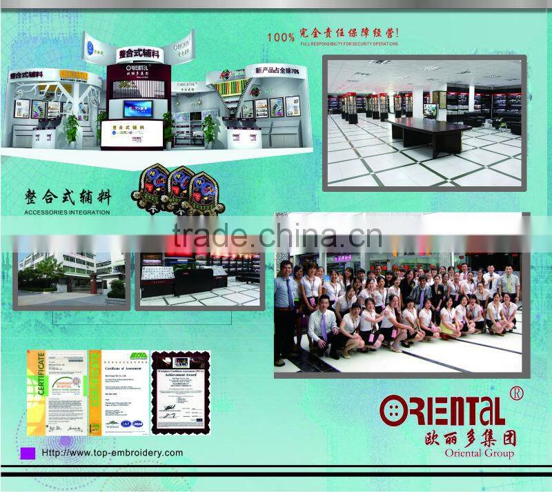 Custom Embroidery Patch for fashion ladies wear