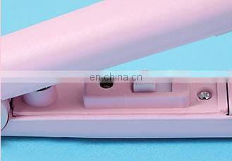 Portable mini hair straightener and wireless flat iron rechargeable cordless hair straightener