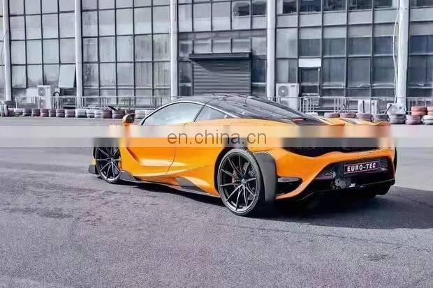 Runde Top Ranking Quality Carbon Fiber Upgrade 765 LT Style For Mclaren 720S Front Rear Bumper Side Skirt Spoiler Body Kit