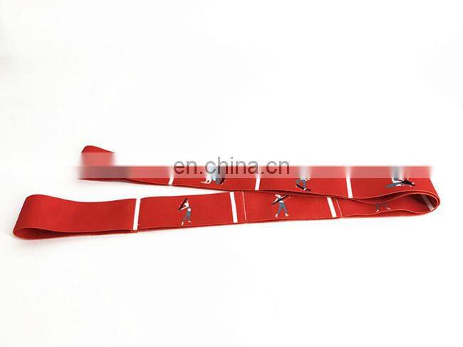 Yoga Elastic Stretching Straps Elastic Band With Loops