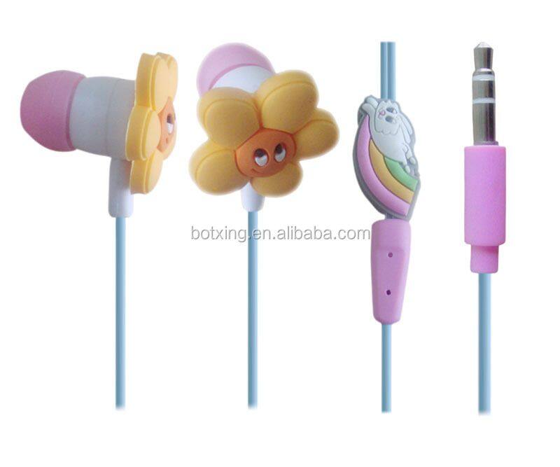 Custom hello kitty headphones cartoon earphones for kids