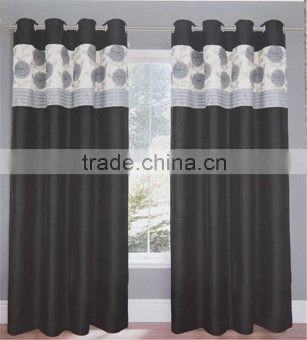 beautiful design fashion window decorative eyelet curtains
