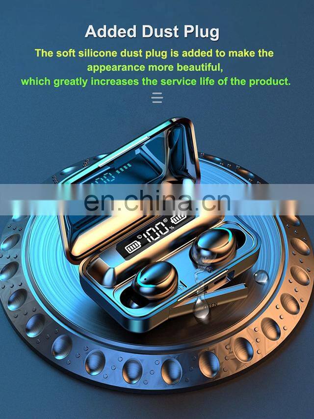 F9 Wifi Ear Wireless Earbuds Earphone Headphones