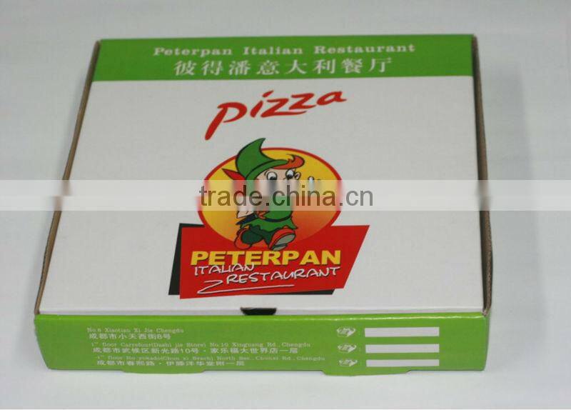 high quality food grade pizza box, white kraft pizza box for sale, packaging paper pasta box