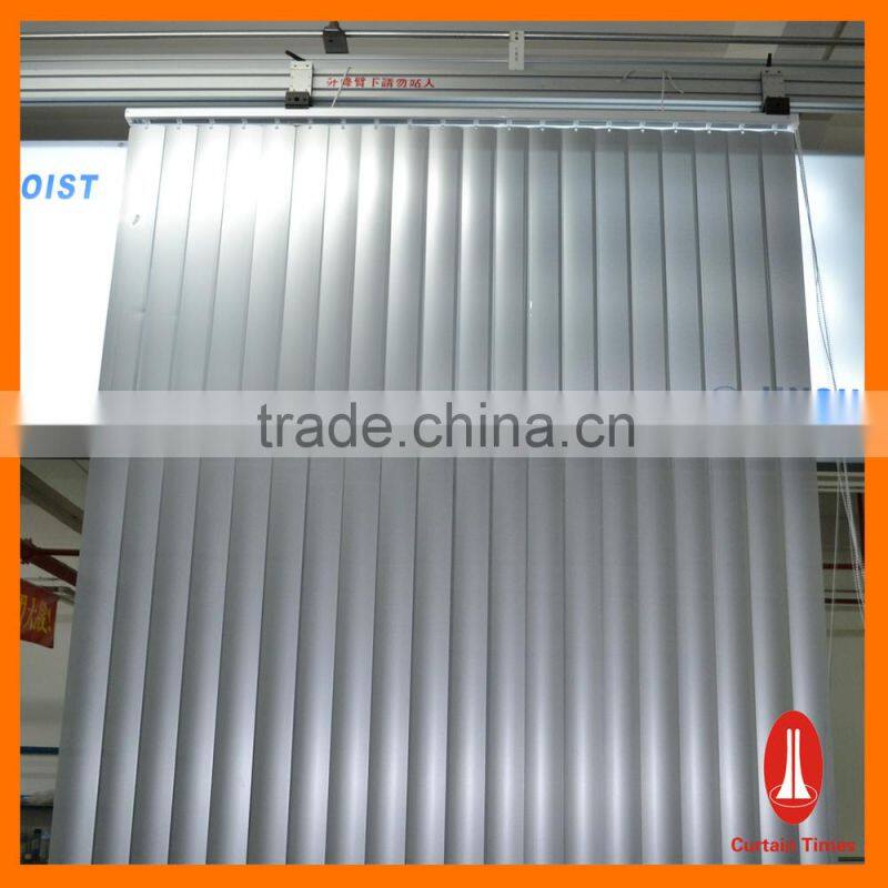 durable clear fabric vertical blinds/ hot sell manual vertical blinds