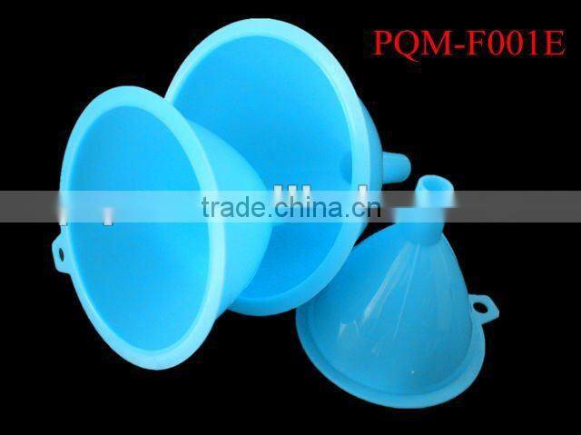 3 pieces plastic powder funnel set 001E