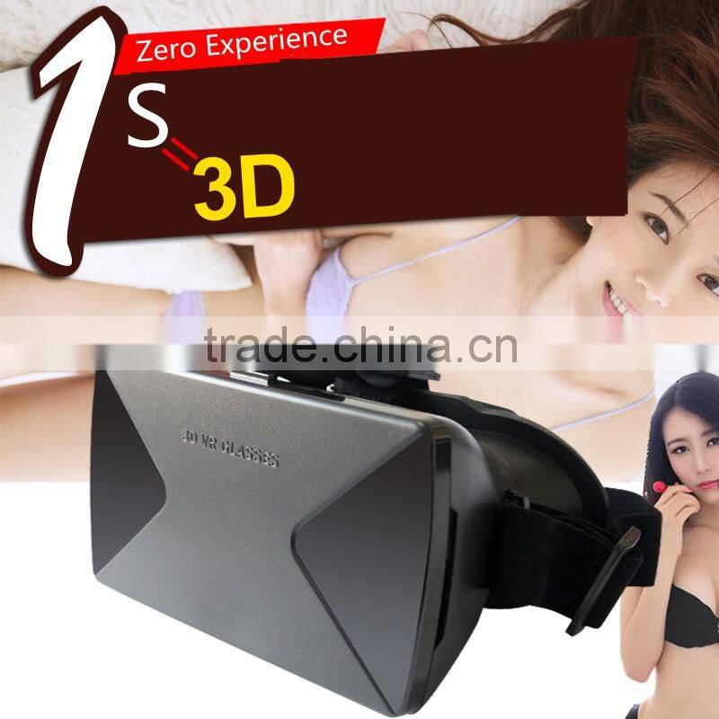 2016 new product Adjust Cardboard VR BOX Virtual Reality 3D Glasses For iPhone 6 Samsung 4.7~6inch