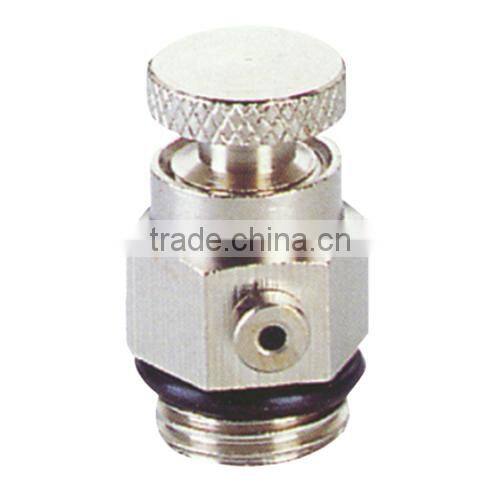 brass airvent valve plug for heating system