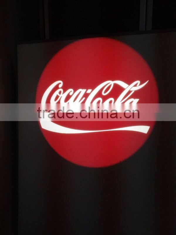 40w led logo light 4500lm outdoor single image static gobo advertising floor projector