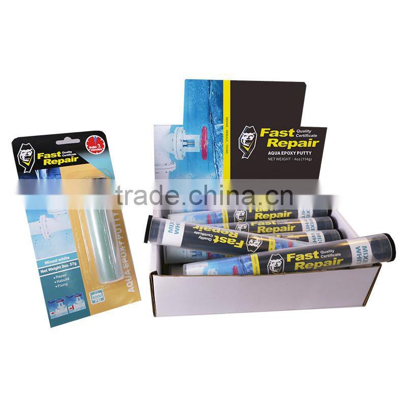 50g Swimming pool equipment fixing aqua epoxy putty stick