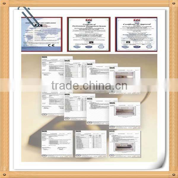 high quality anodized led aluminium extrusions 6063 plant in China