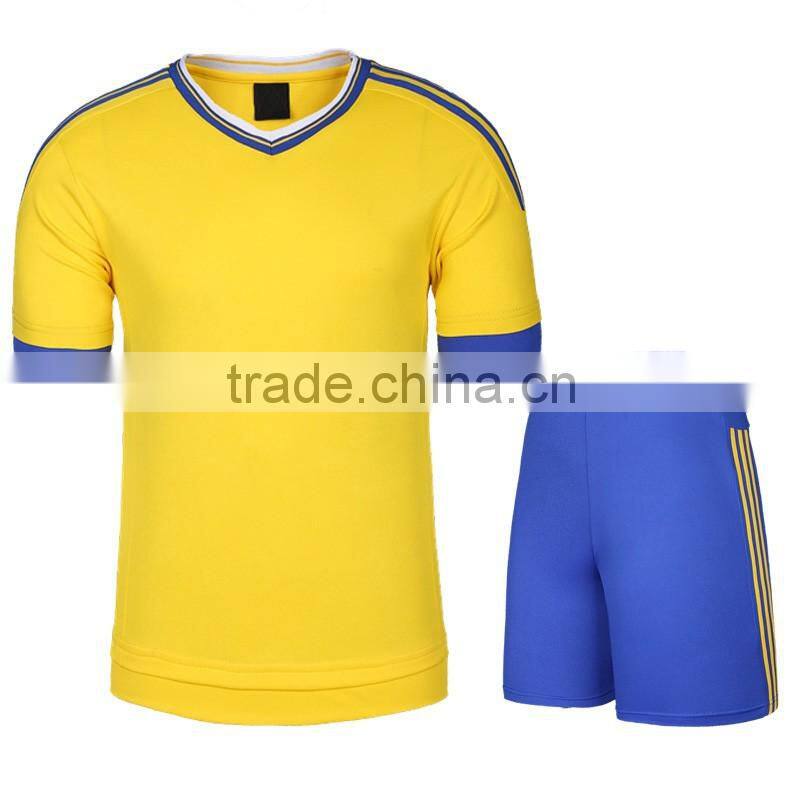 2016 new arrivel hotsale factory price sportswear new design france soccer jersey