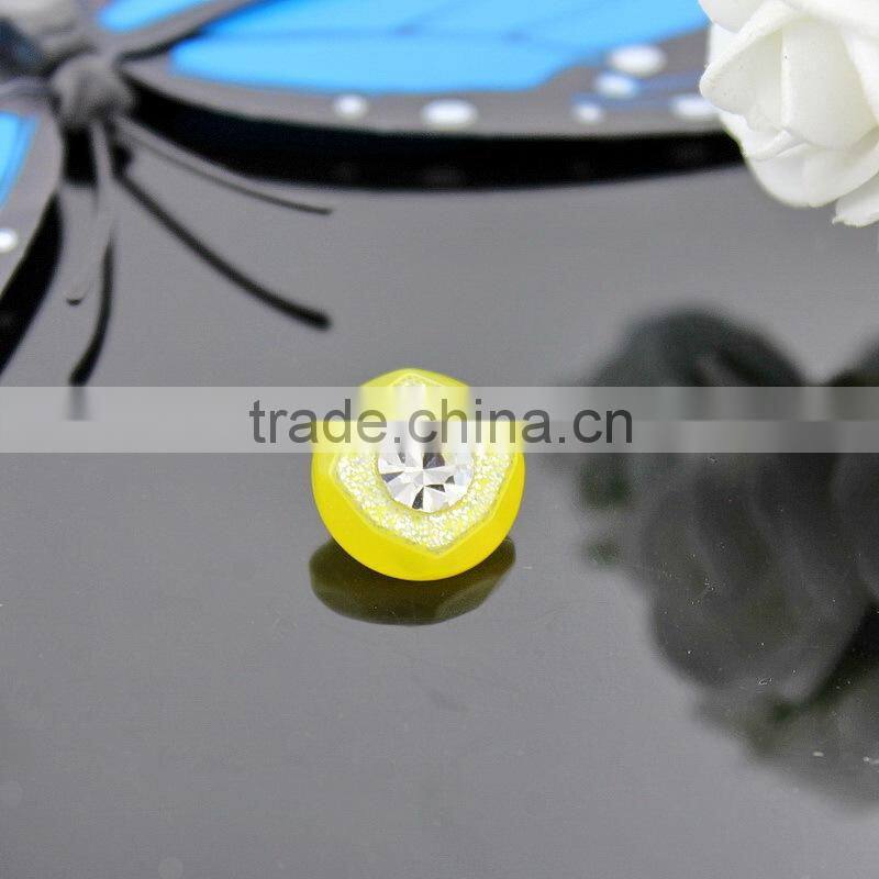 High quality Crystal rhinestone button