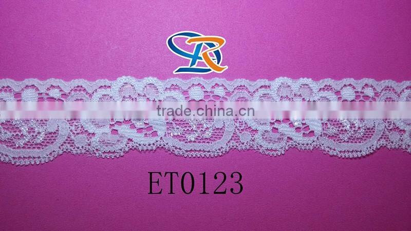 2016 new various african elastic lace