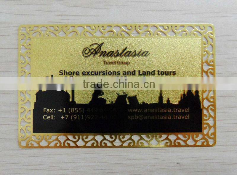 Metal Buddha card and Business card