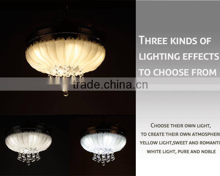 Handmade Crystal Lamp Shade Ceiling Fan