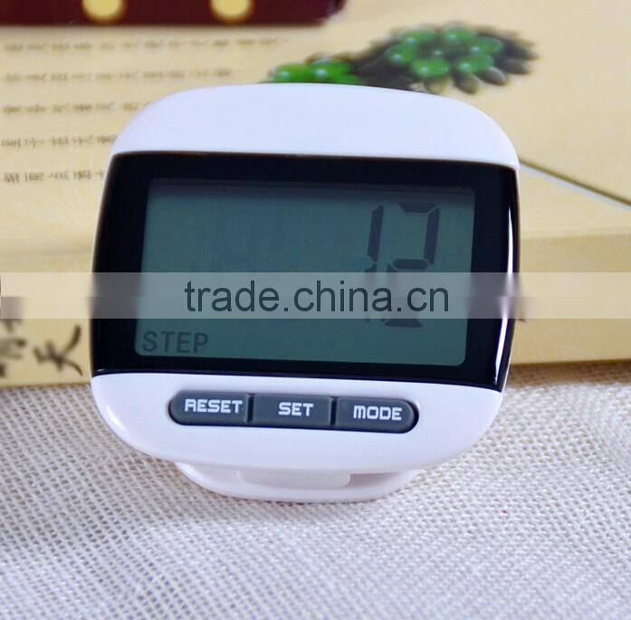 Hot selling lcd gps pedometer pedometer for runner