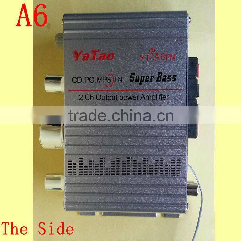 singing sd card socket amplifier YT-A6 fm