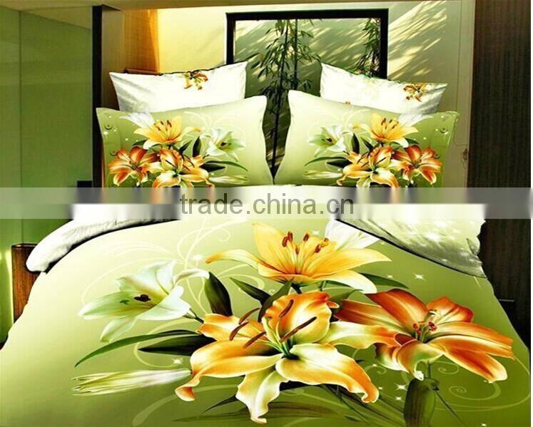 100% polyester printed Pongee mattress fabric for bedding/home textile from China for mattress cover