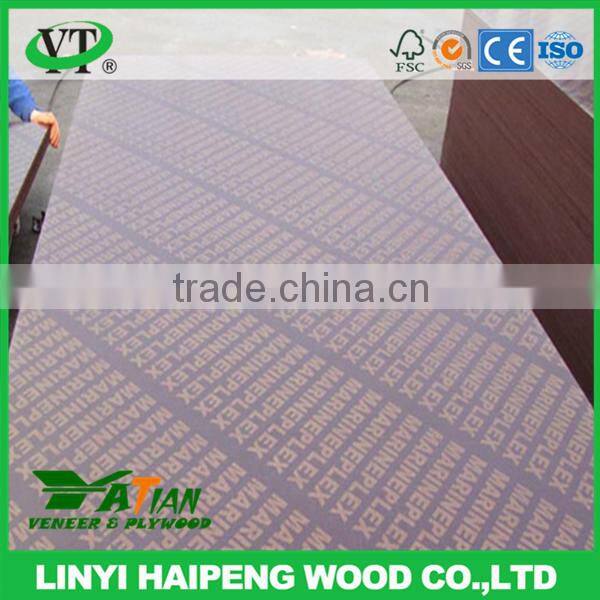 best quality Peru Film Faced Plywood / Lima Film Faced Plywood