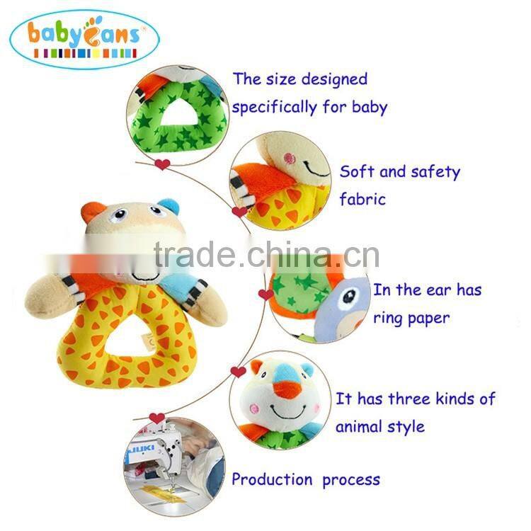 Baby learning toys handmade product toys baby rattle plush toy for babies