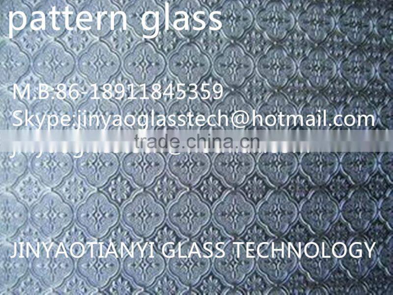 beijing new product 2015 excellent safe pattern glass