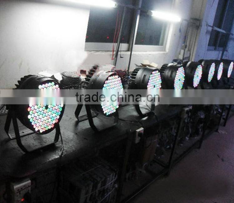 120x3w RGBW Led Par 64 Light Wash Par Can Stage Lighting for Disco Ballroom KTV Bar Stage Club Party Wedding